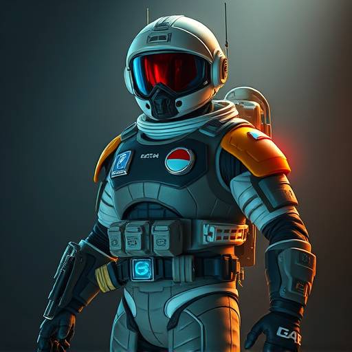 A detailed action figure of Captain Stellar, a space explorer.
